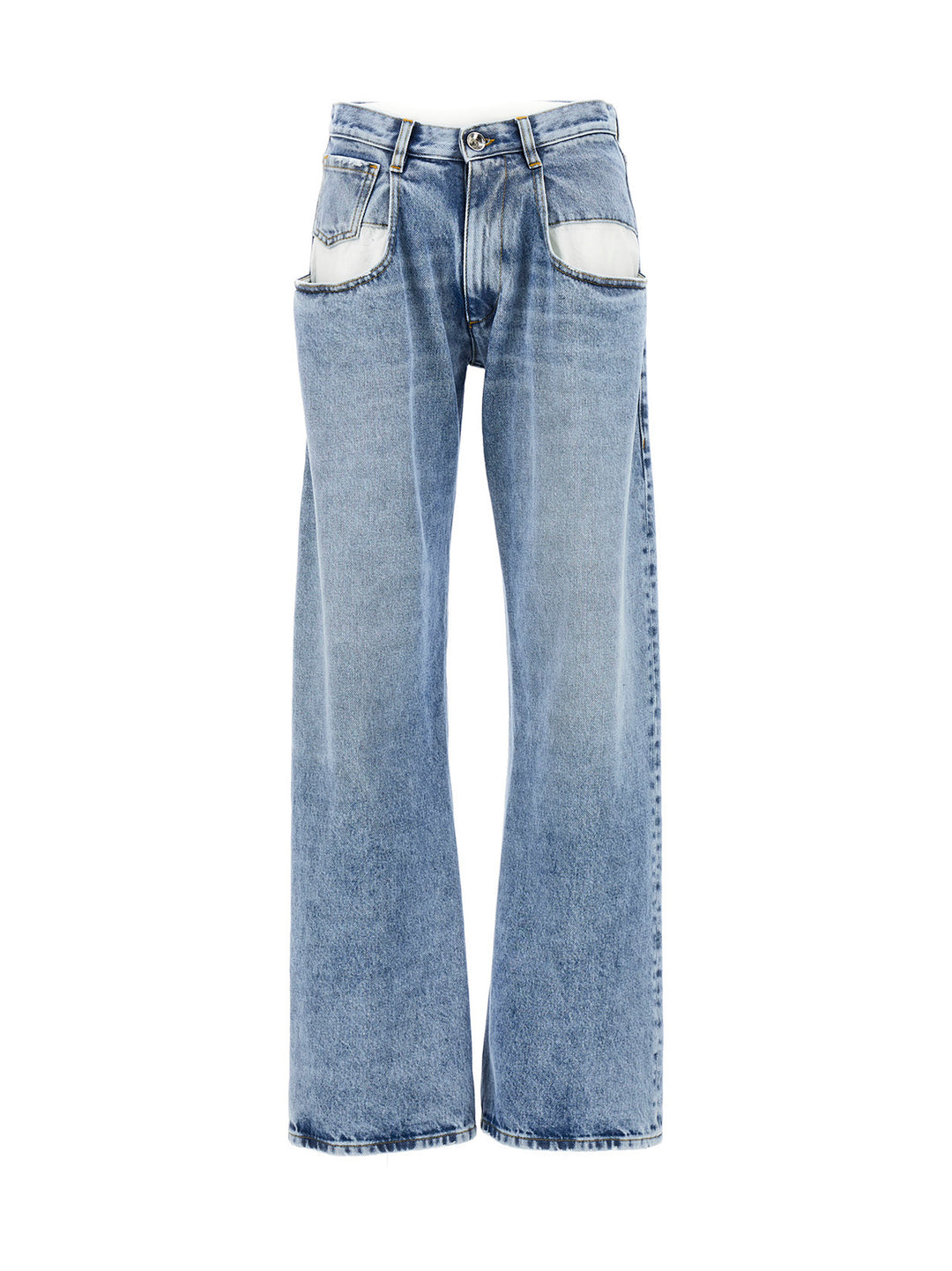 Tagli Laterali Jeans Light Blue