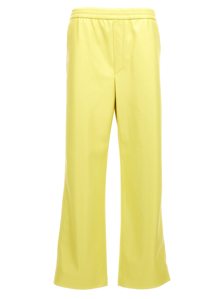 Nanushka Lorca' Pants - Yellow | caff72cc23c98b18d9362c975b3215c2141c974a