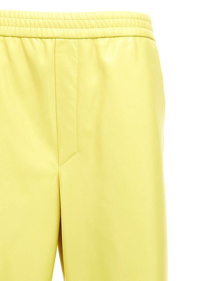 Nanushka Lorca' Pants - Yellow | 990cc201a4cc7d539cb472a9b439a2bd76d4571d