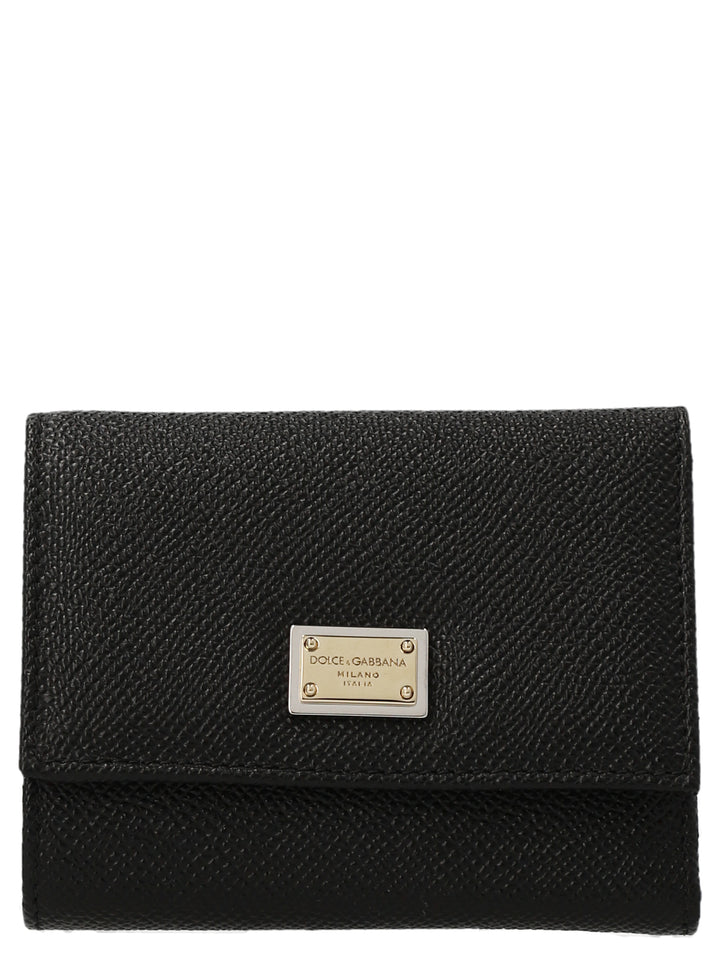 Dolce & Gabbana Logo Wallet Wallets and Card Holders - Black | d561bd5877305a64f782164f172050d305932259