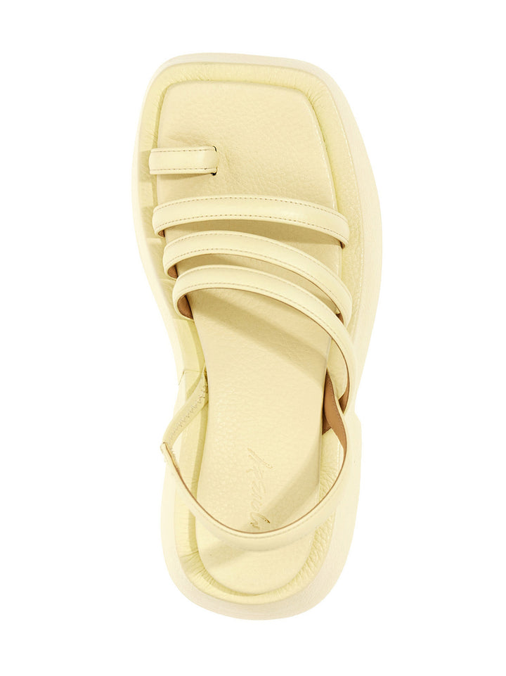 MarsèLl Zeppo Sandals - Yellow | 270b210c386a3acc01c92048dbcb3c105600fe8a
