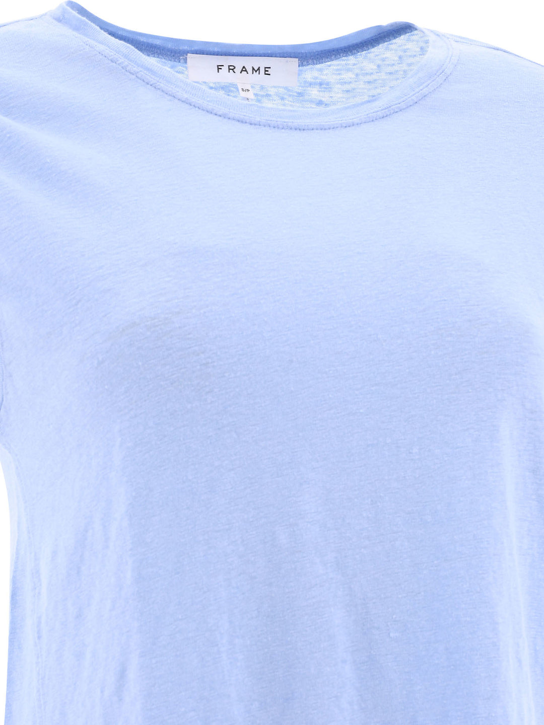 Rolled Muscle T-Shirts Light Blue