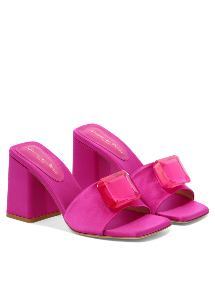 Jaipur Slide Sandals Fuchsia