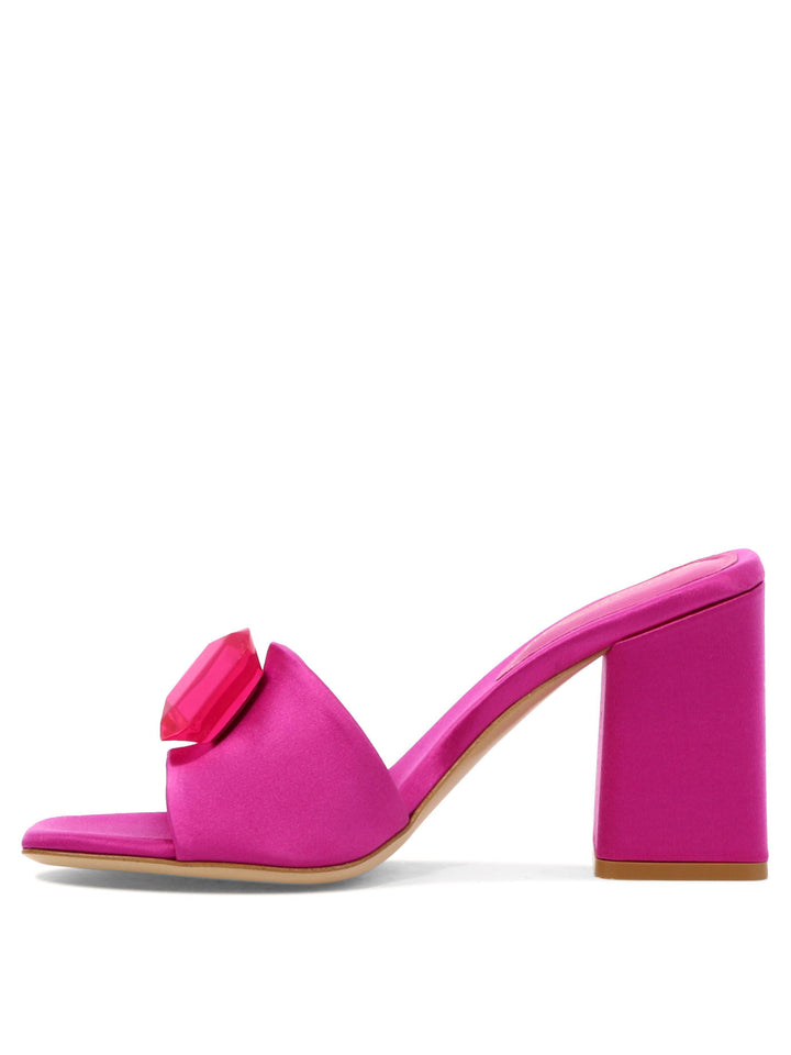 Jaipur Slide Sandals Fuchsia