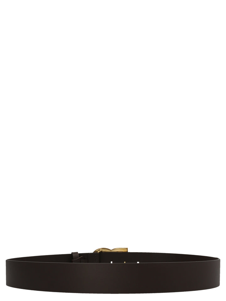 Logo Belt Belts Brown