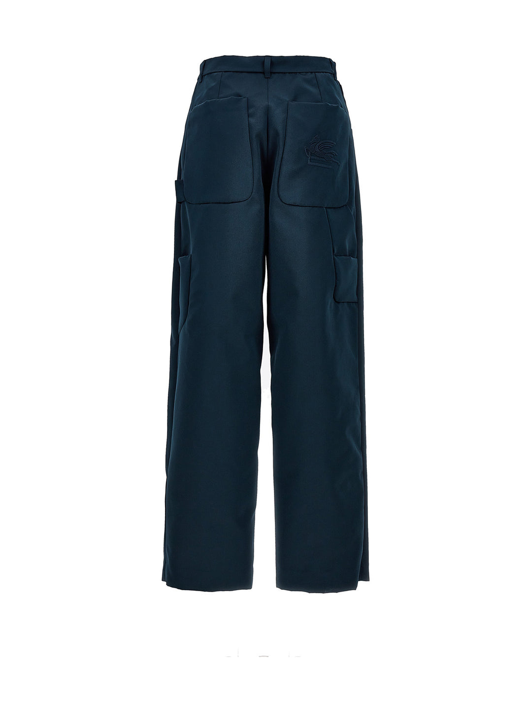 Etro Pegaso Pants - Blue | 41f76d69aaef52c6e8c491e694b1754cb716f4d9