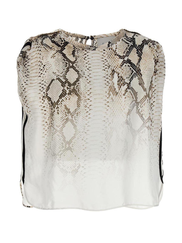 Snake Shirt And Blouse Multicolor