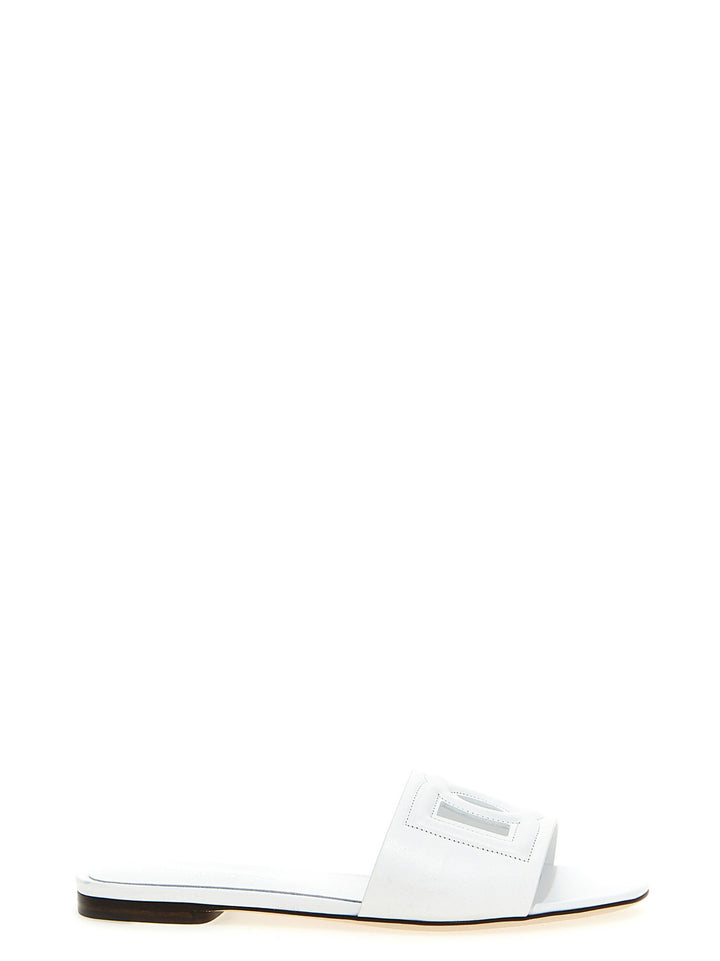 Dolce & Gabbana Dg Millennials Sandals - White | 26a231d52aa506fc8a6b361b1eaa2f5b4858df83