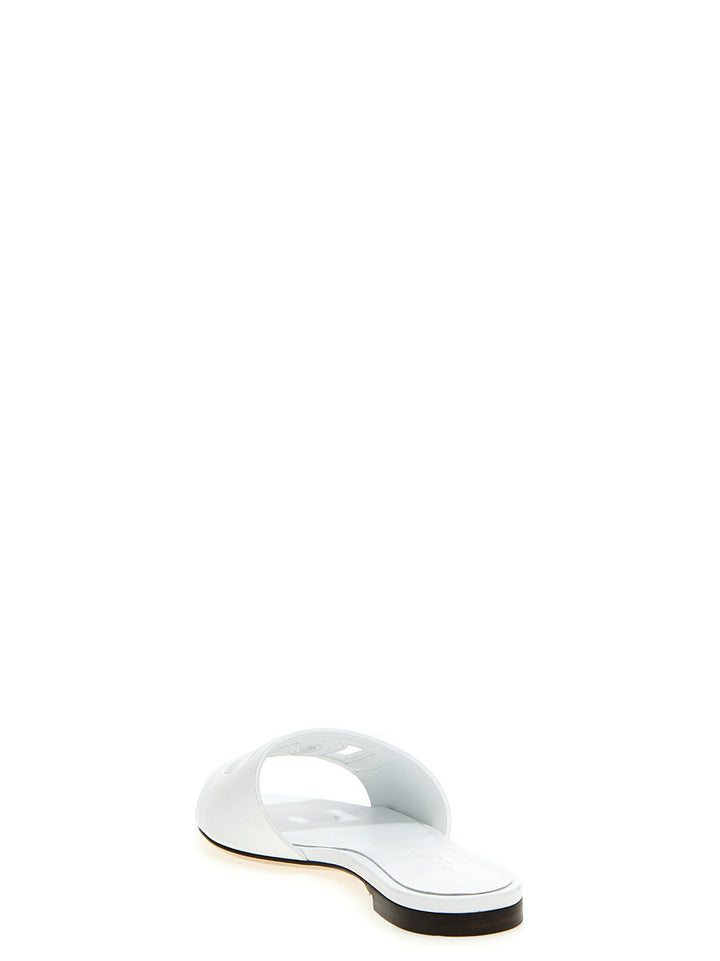 Dolce & Gabbana Dg Millennials Sandals - White | 23b21ae2c179721b4f39fd87f9dd3b0f85a50e9b