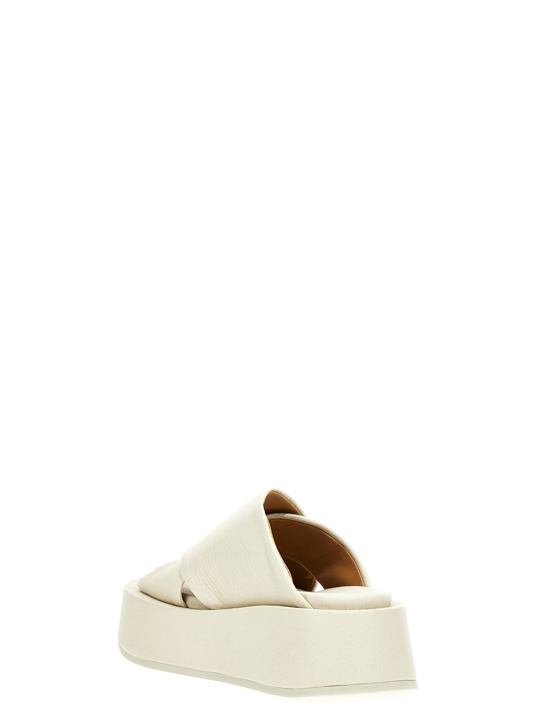MarsèLl Flat Sandals - White | 1ac04eddf9fc204d43bc9e88533671448a8a222d