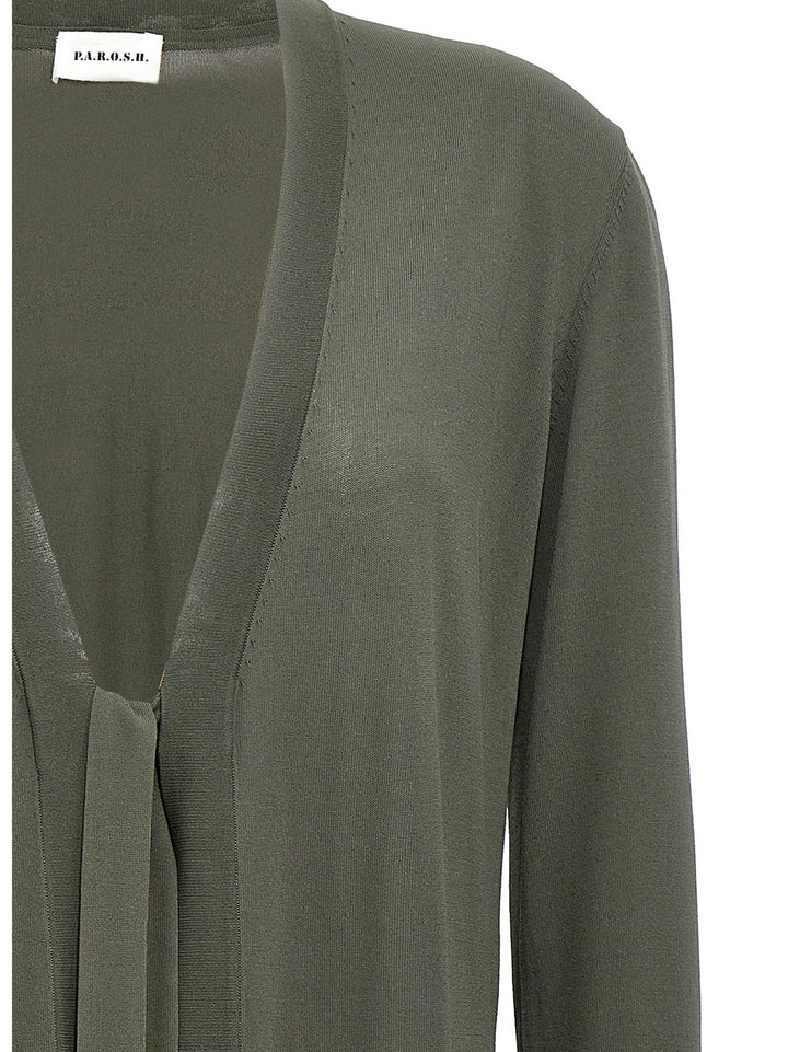 P.A.R.O.S.H. Roux Sweaters and Cardigans - Green | 1faa437c7d46814be900253906623652522537a9