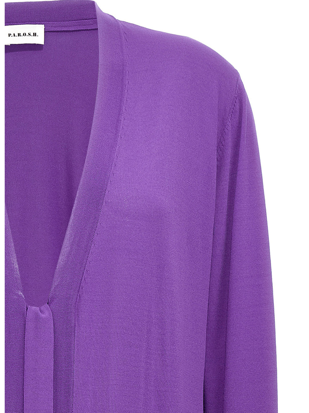 P.A.R.O.S.H. Roux Sweaters and Cardigans - Purple | c99df2d6be6b948a934de8a933d96dbac40ce044