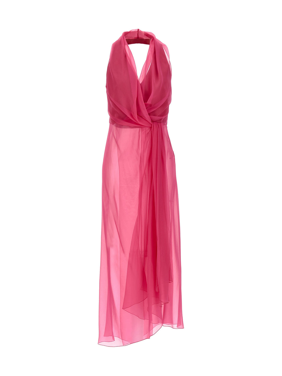 Alberta Ferretti Chiffon Top Tops - Fuchsia | 97681381318a8dcccad623d8856ca8eedd88d193