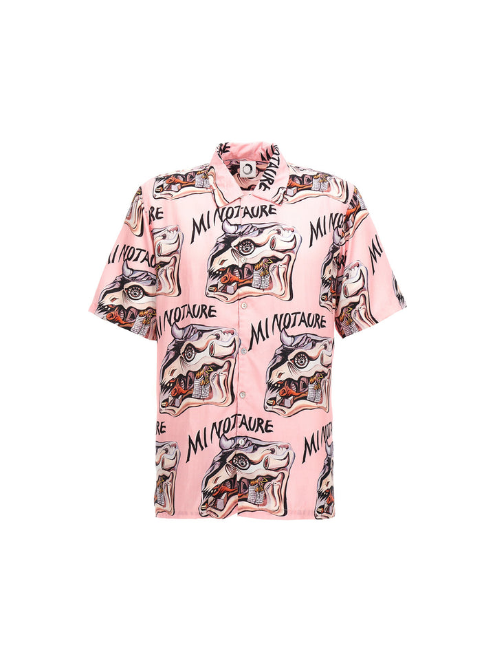 Endless Joy Minotaur Shirt and Blouse - Pink | 638b173a87101a536b2ff7f67fef5f5f43092a16