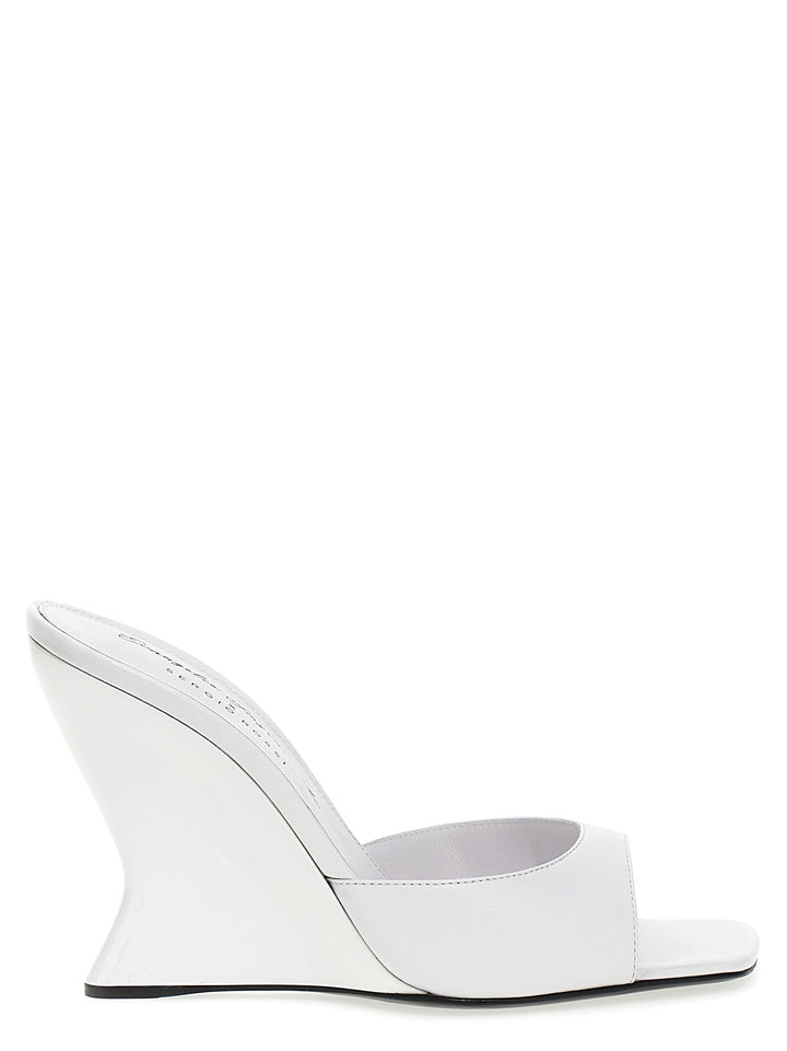 Evangelie Sandals White