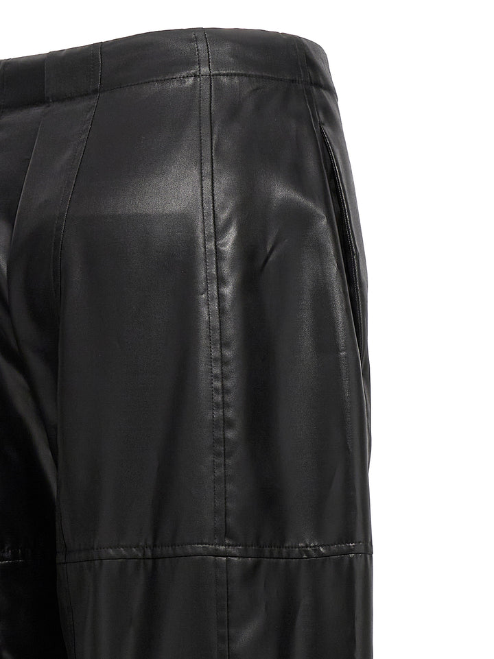Jil Sander Coated Pants - Black | c754d85f200d712ed9d88ebf217763f4a636cdfa
