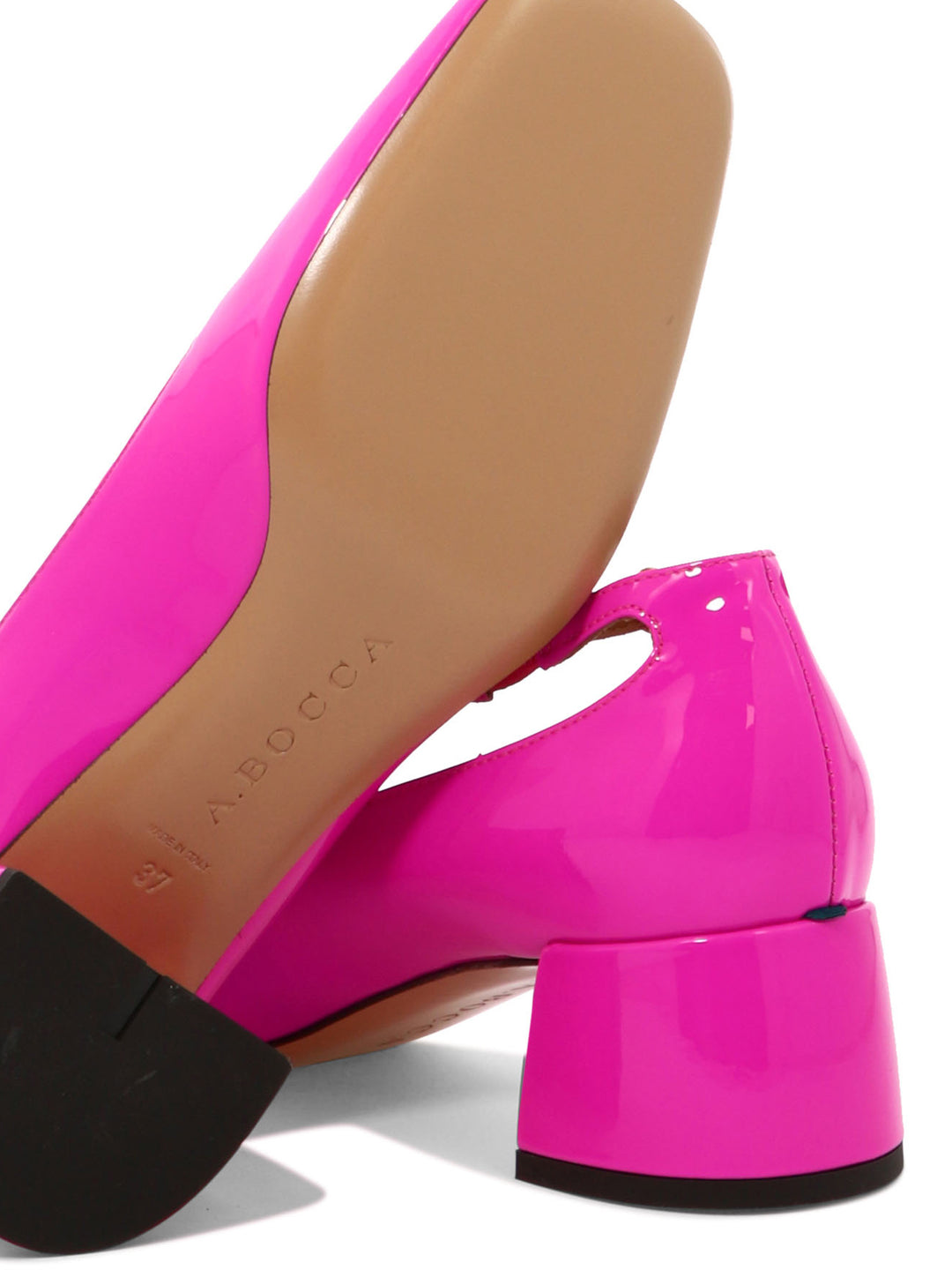 Two For Love Heeled Shoes Fuchsia