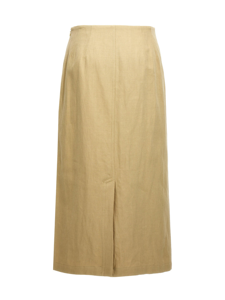 Sheelams Skirts Beige