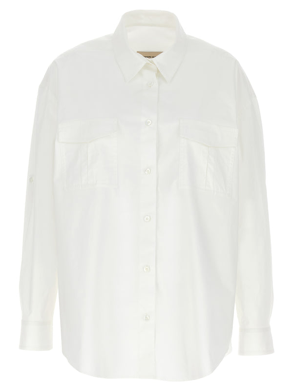 Pocket Shirt Shirt And Blouse White