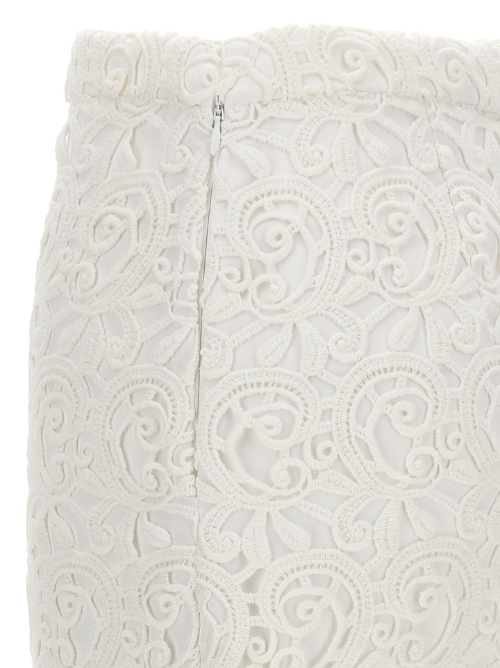 Burberry Lace Skirt Skirts - White | a48458e15b5e71af19f572ba939f1ab87999e533
