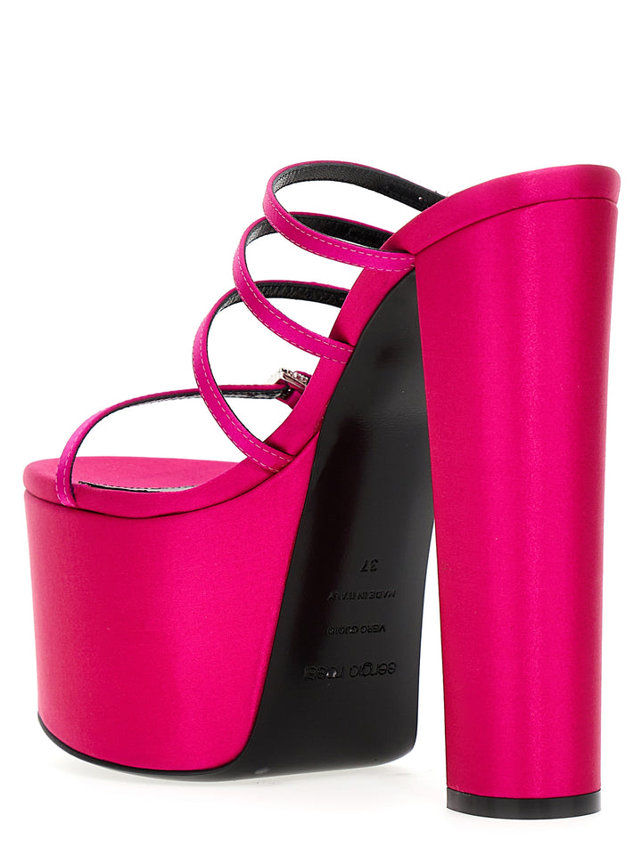 Evangelie Sandals Fuchsia