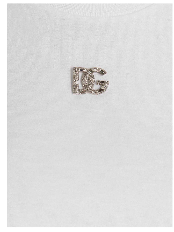 Dolce & Gabbana Logo T-shirt - White | 7579076b632b3a510e2f2c3cb1d502eab1b516a7
