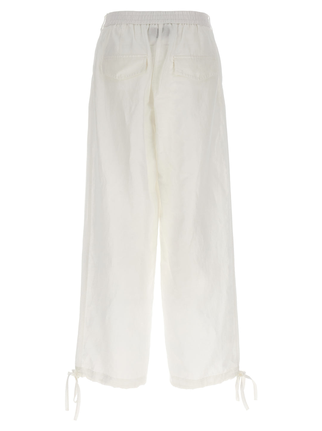Msgm Carrot Pants - White | 7ac0a52ac82d28300af2b191686a10ede397b357