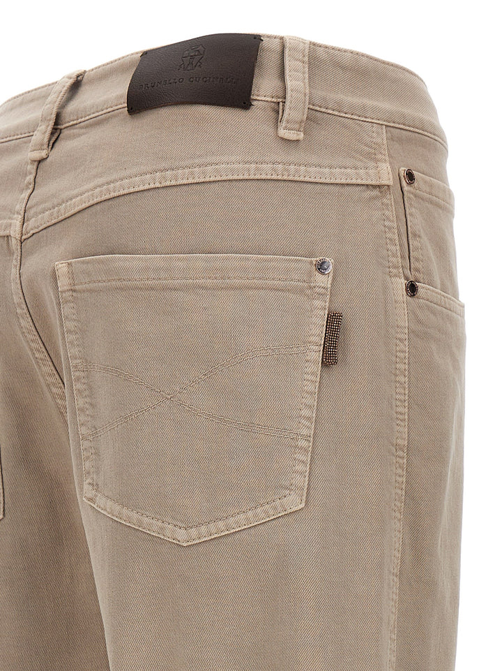 Monile Jeans Beige