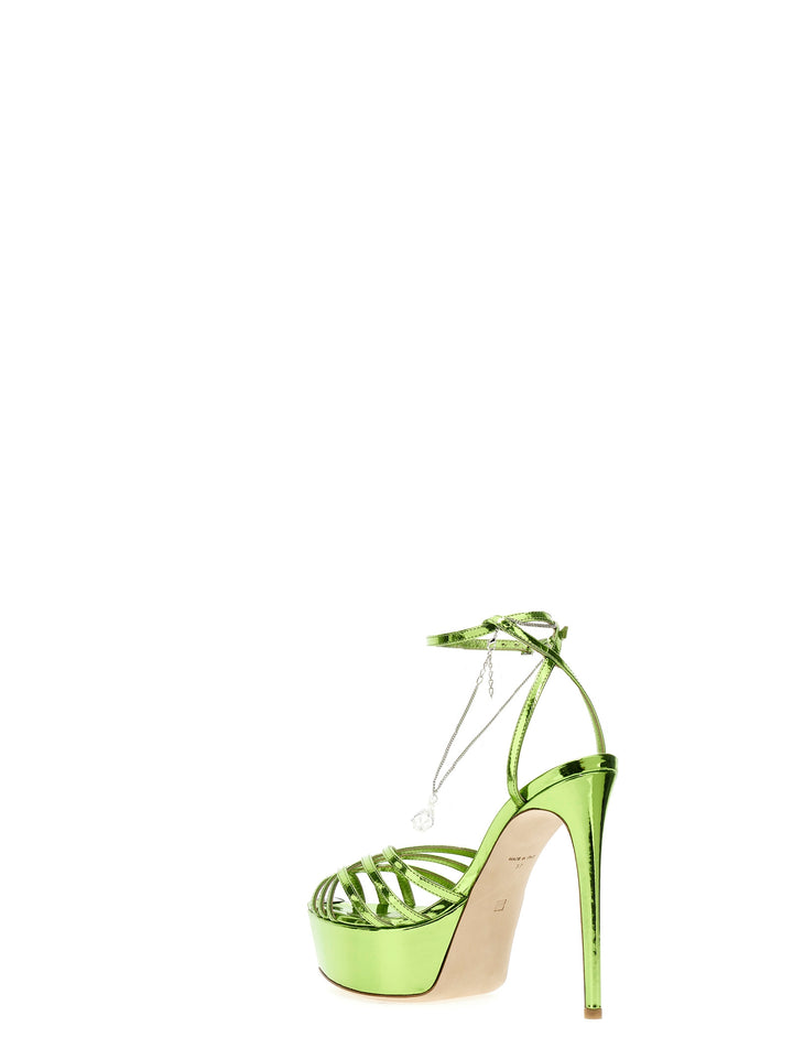 Nicolo' Beretta Heidi Sandals - Green | bbdf024d77d6fa5269c920814812cbbfc1dc31e4