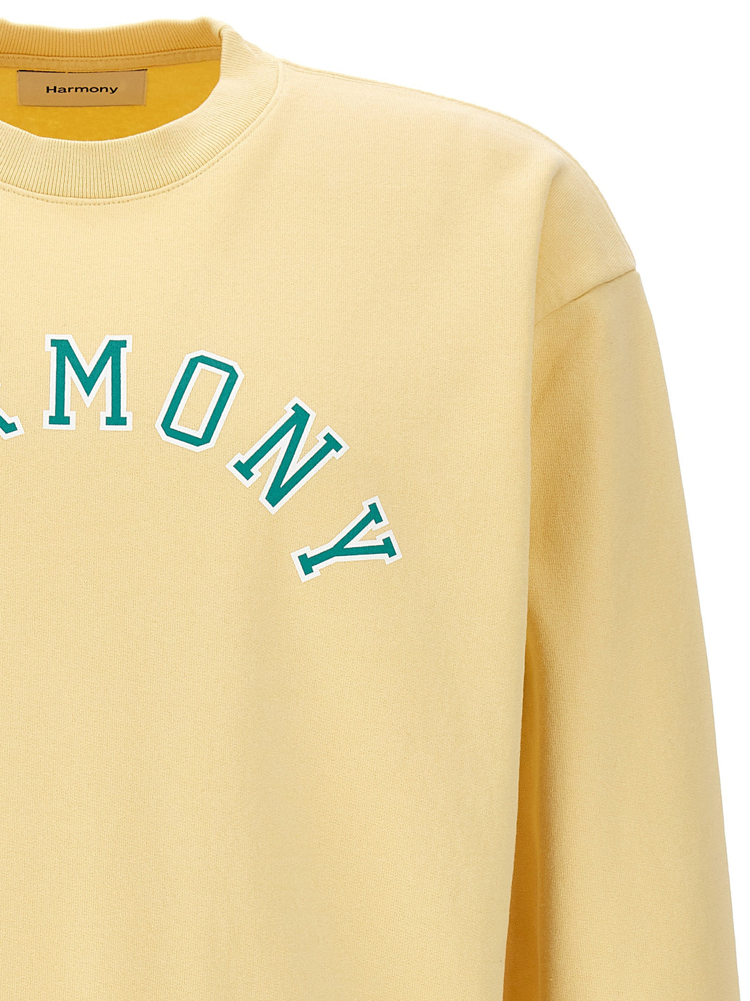 Harmony Sael Varsity Sweatshirt - Yellow | 8bdb383d4be31eb24849b9283701f21bbcc464df