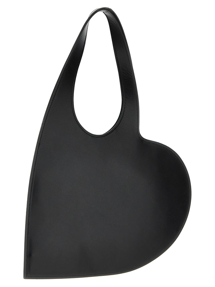 Heart Tote Bag Black