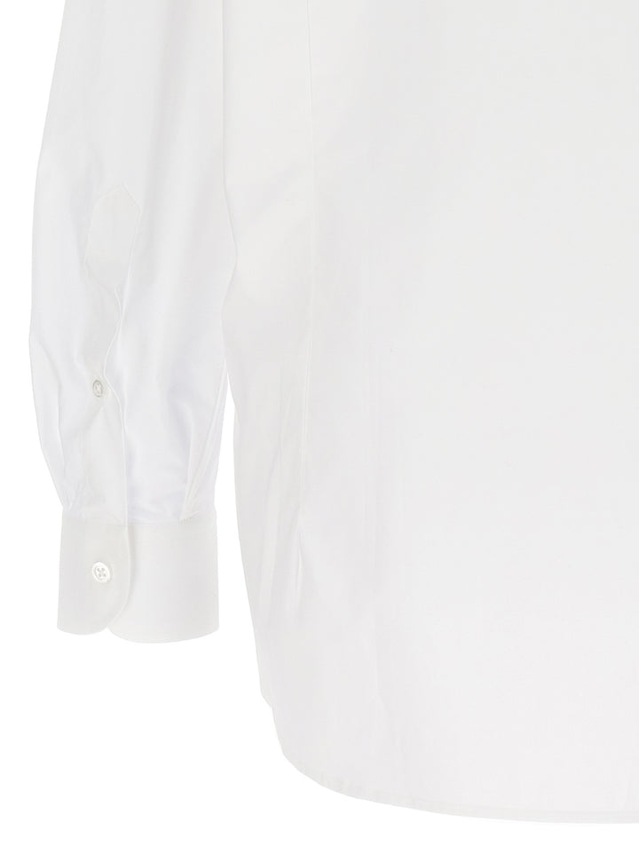 Raf Simons Mesh Insert Shirt Shirt and Blouse - White | b9e2d737e4407e9cb64d249be548749dffc65040
