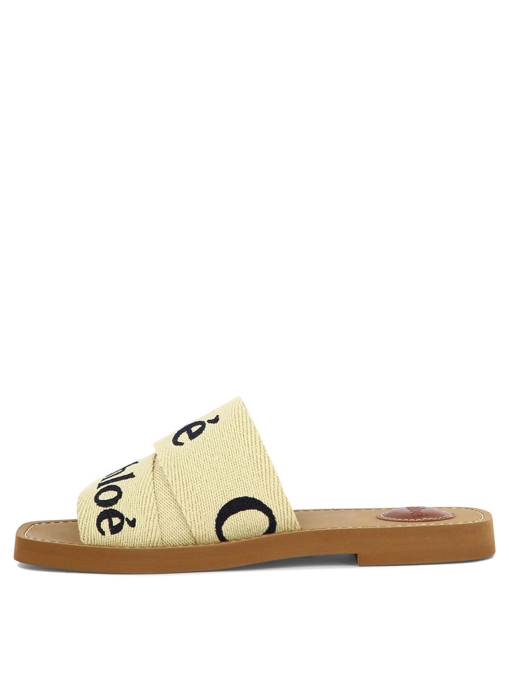 Woody Sandals Beige