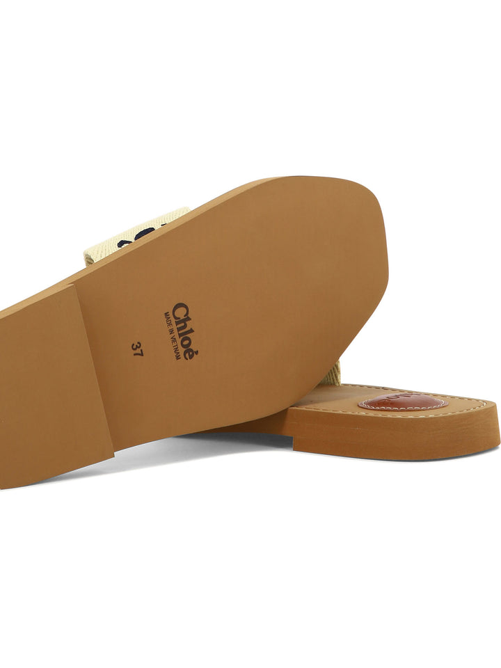 Woody Sandals Beige