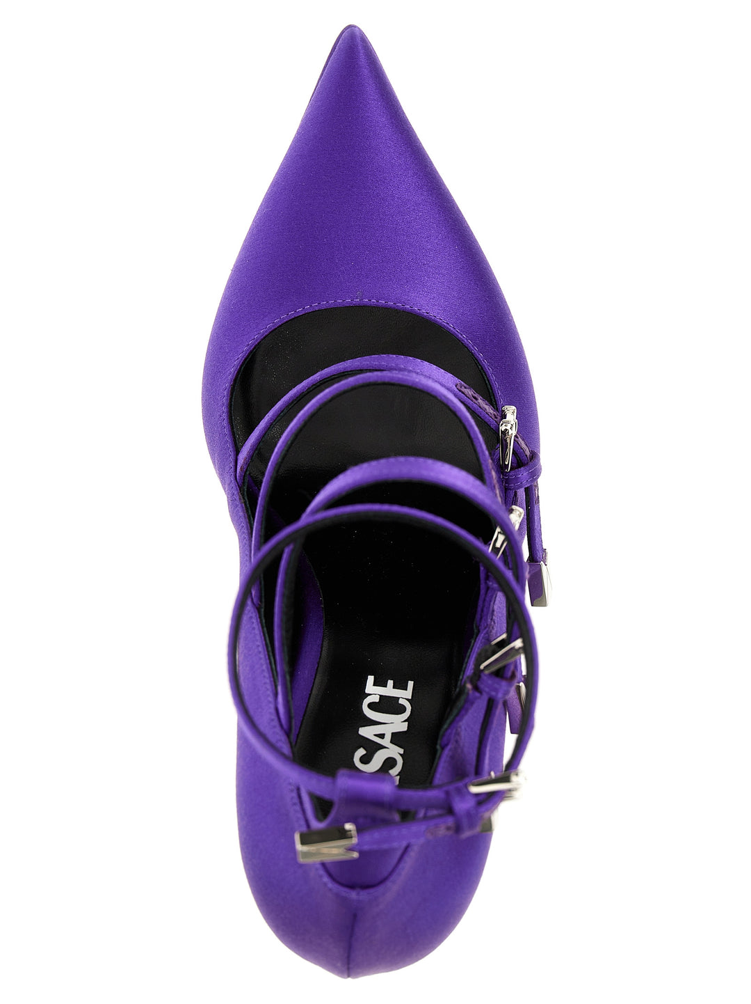 Versace Tempest Pumps - Purple | ecf2a2d0c9c50f855083d4ae918e779a3d3bd54f