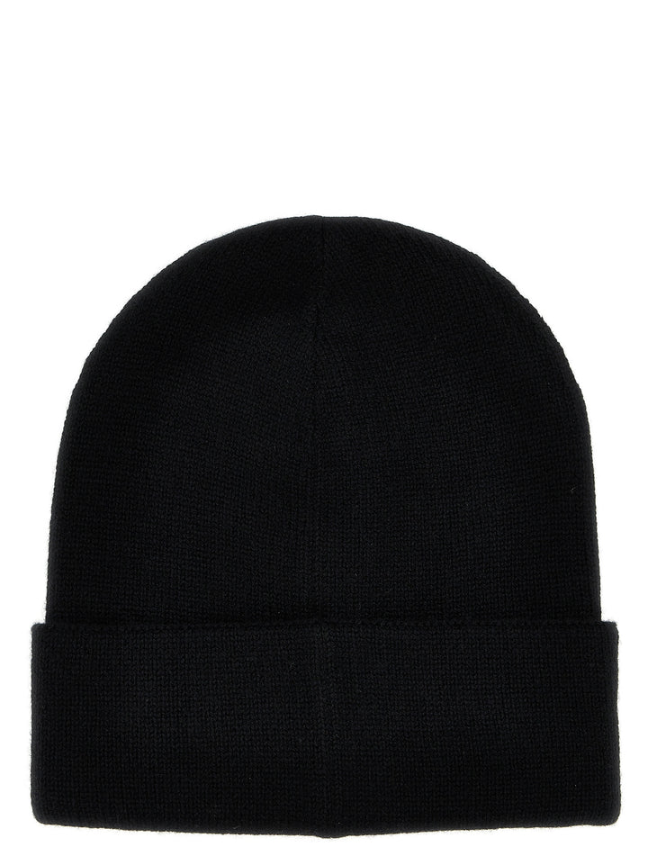 Mcqueen Logo Embroidered Beanie Hats - Black | 6f0781ab1f8dc345f61de474b57cf5f13b87535a