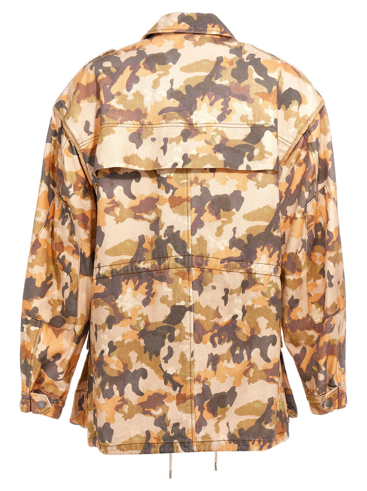 Isabel Marant Elize Puffer Jackets - Multicolor | 43cab8ec73156428e5cdb41ca54a998d681cb679