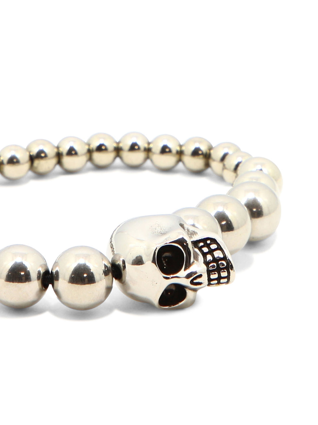 Skull Ball Jewels Silver