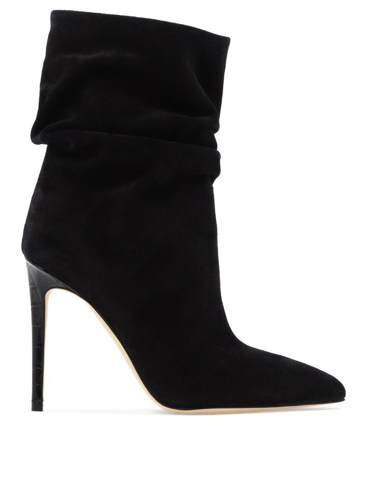 Slouchy Ankle Boots Black