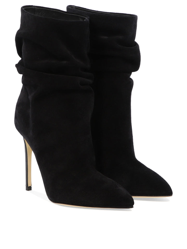 Slouchy Ankle Boots Black