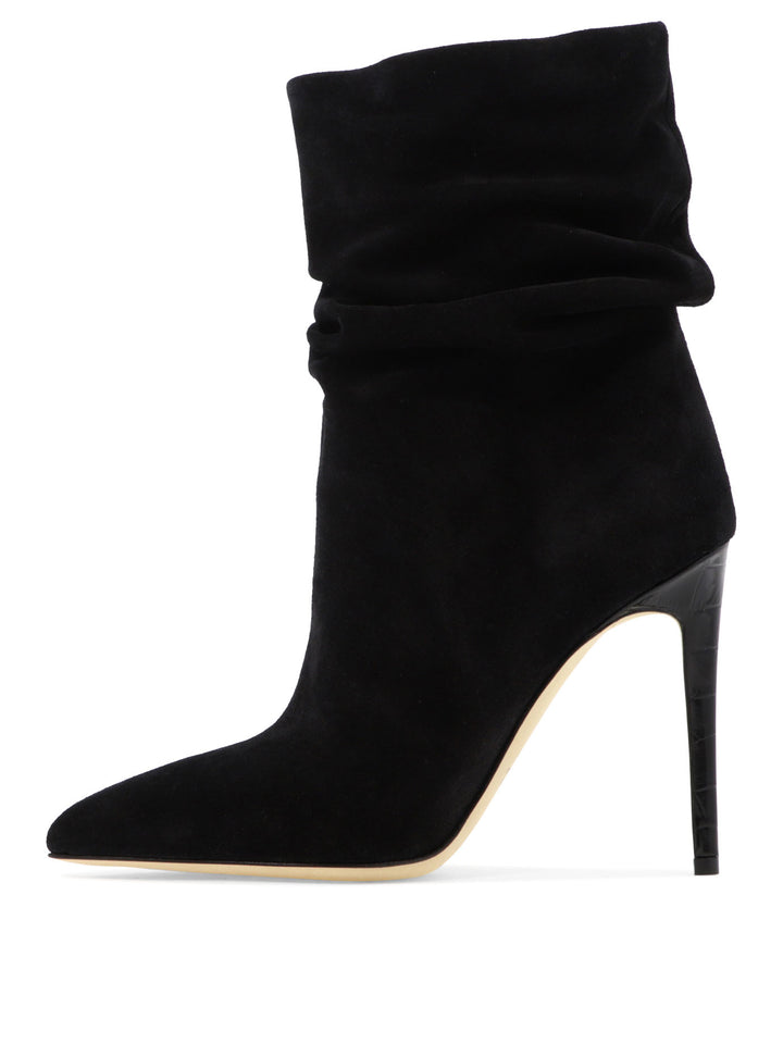 Slouchy Ankle Boots Black