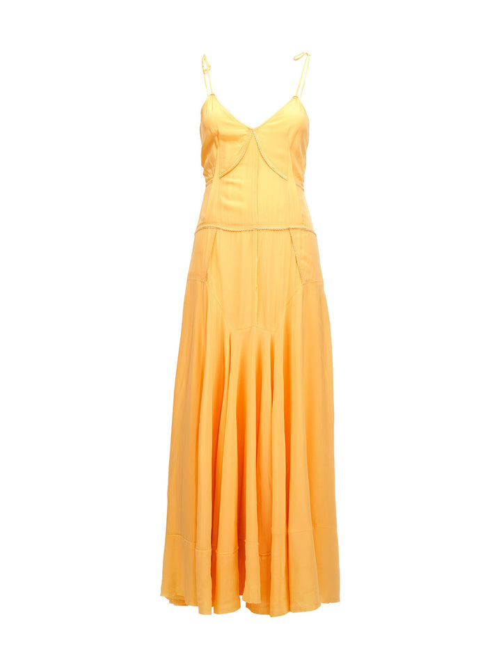 Sportmax Cancan Dresses - Orange | 23f02fb146d1344238d0514ac41b05e841e18fae
