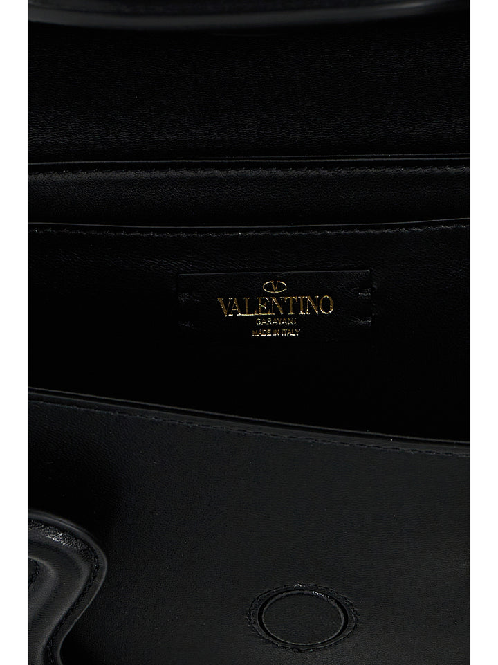 Valentino Garavani Le Grand Deuxième Shoulder Bags - Black | 7bec5eae0226c68d5b36afaca63b19976c12a331