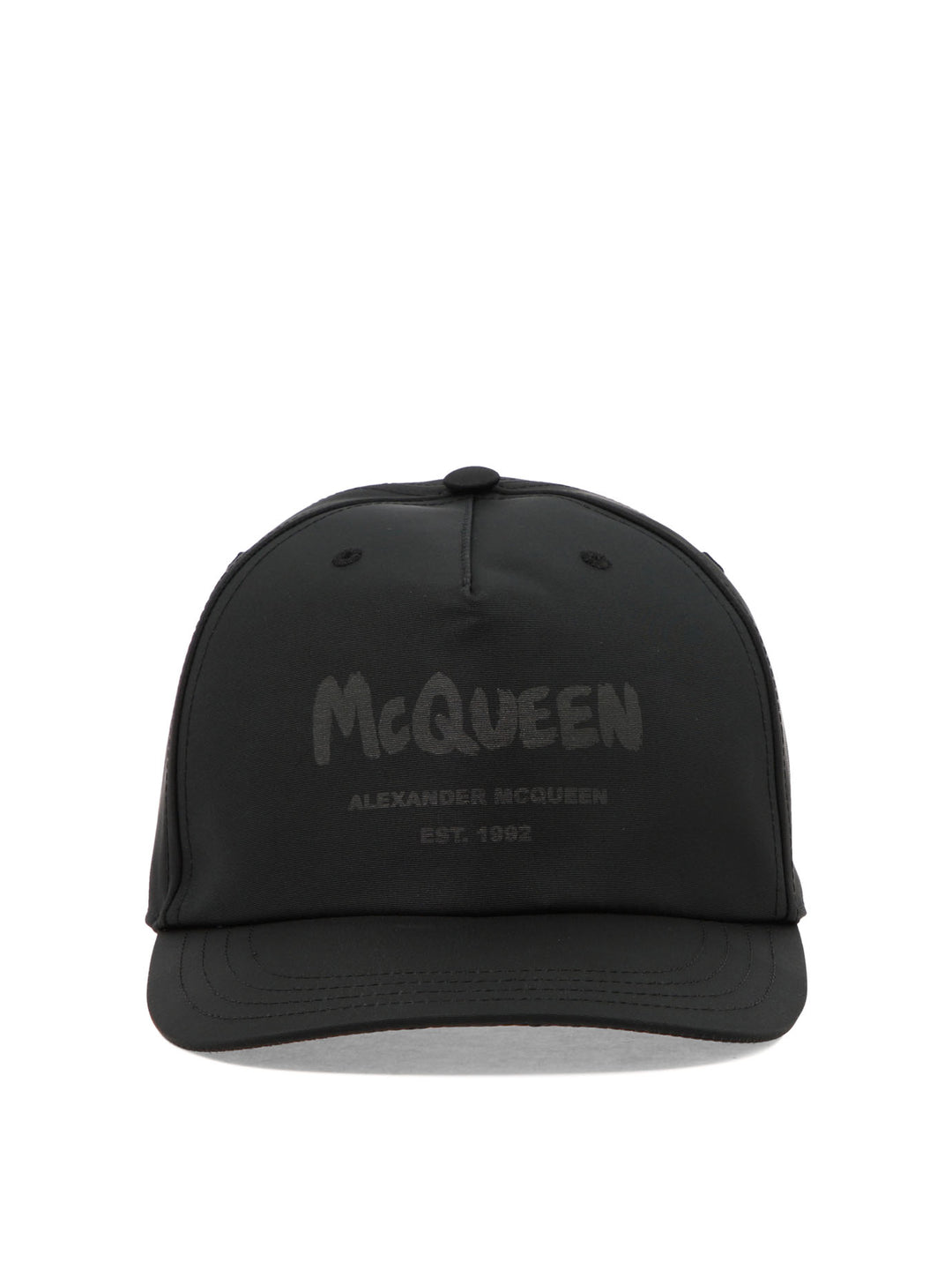 Mcqueen Graffiti Hats Black