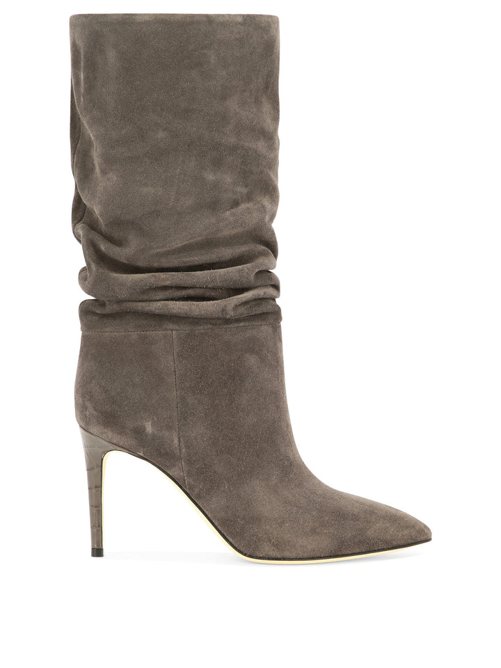 Slouchy 85 Ankle Boots Grey