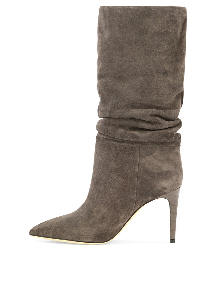 Slouchy 85 Ankle Boots Grey