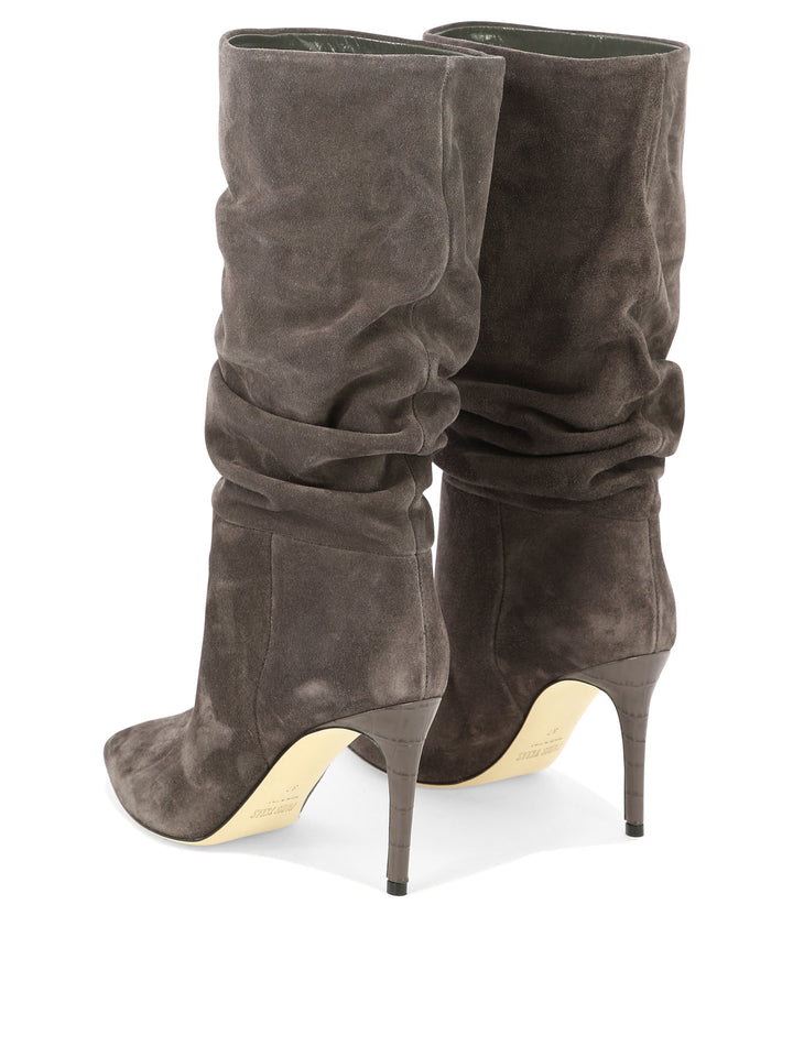 Slouchy 85 Ankle Boots Grey