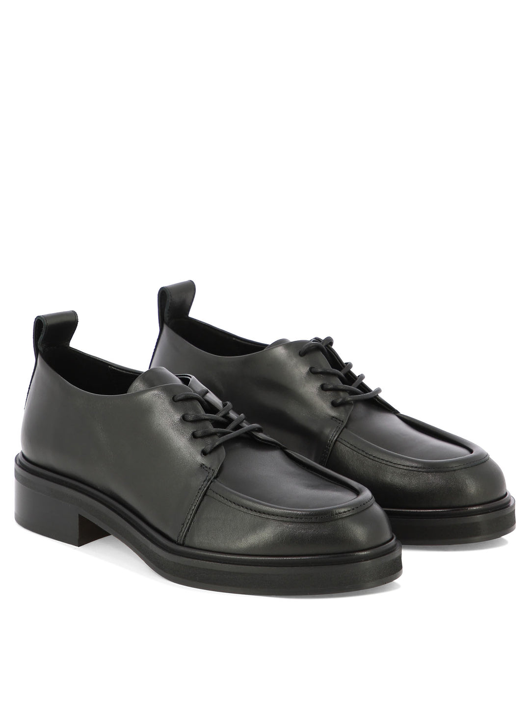 Mara Lace-Up Shoes Black