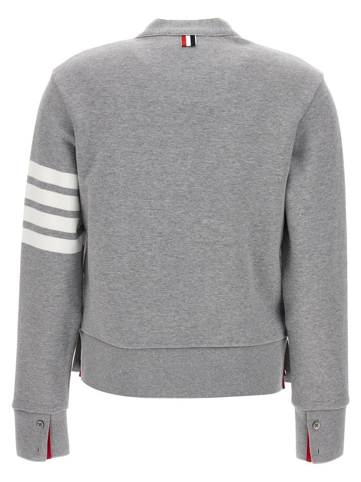 Thom Browne 4 Bar Cardigan Sweaters and Cardigans - Gray | 9ae299d255092f28bf6a7def5f84bf6e93dbbc1e