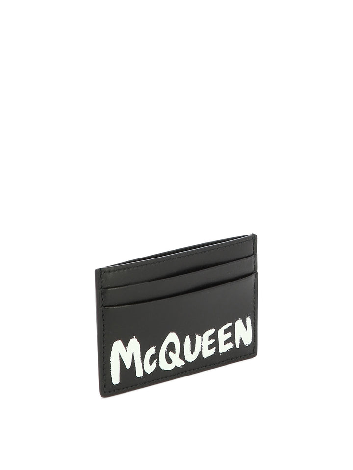 Mcqueen Graffiti Wallets & Card Holders Black